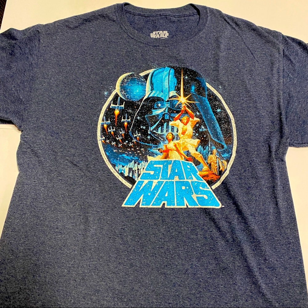 Large Star Wars Designed Shirt